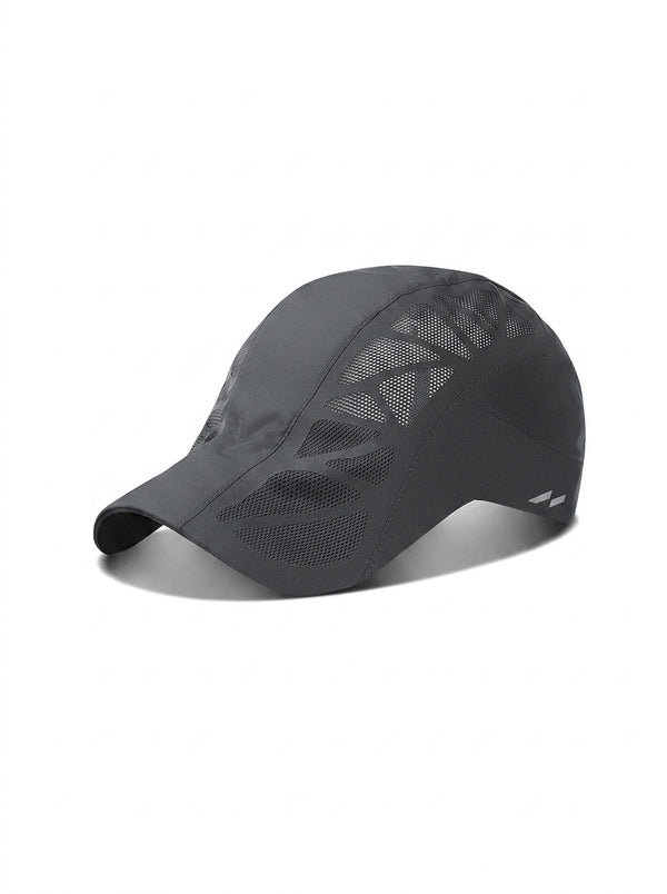 Men's Mesh Panel Sports Cap-Accessories for Men-CaldwellVoss