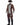 Men’s Pirate Halloween Costume with Long Coat and Trousers Brown
