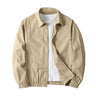 Men’s Point Collar Zip Up Jacket-Jackets for men-CaldwellVoss
