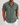 Men's Short Sleeve Textured Linen Shirt Green