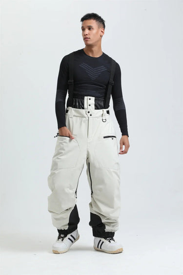 Men’s Ski Pants with Suspenders and Zip Fly-Pants for Men-CaldwellVoss