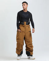 Men’s Ski Pants with Suspenders and Zip Fly-Pants for Men-CaldwellVoss