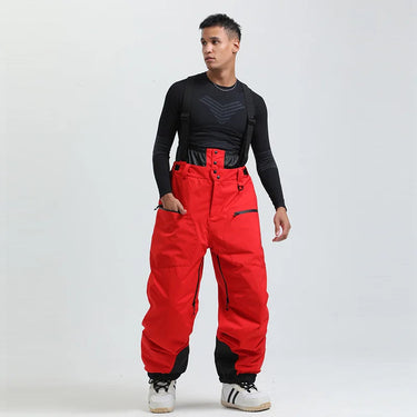 Men’s Ski Pants with Suspenders and Zip Fly-Pants for Men-CaldwellVoss