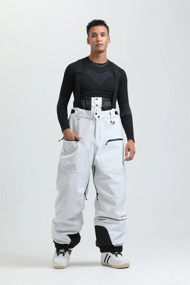 Men’s Ski Pants with Suspenders and Zip Fly-Pants for Men-CaldwellVoss