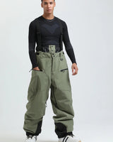 Men’s Ski Pants with Suspenders and Zip Fly-Pants for Men-CaldwellVoss