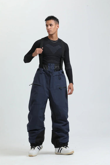 Men’s Ski Pants with Suspenders and Zip Fly-Pants for Men-CaldwellVoss