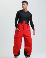 Men’s Ski Pants with Suspenders and Zip Fly-Pants for Men-CaldwellVoss