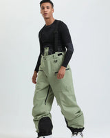 Men’s Ski Pants with Suspenders and Zip Fly-Pants for Men-CaldwellVoss