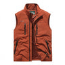 Men’s Sleeveless Cargo Vest with Zip Pockets-Vests for men-CaldwellVoss