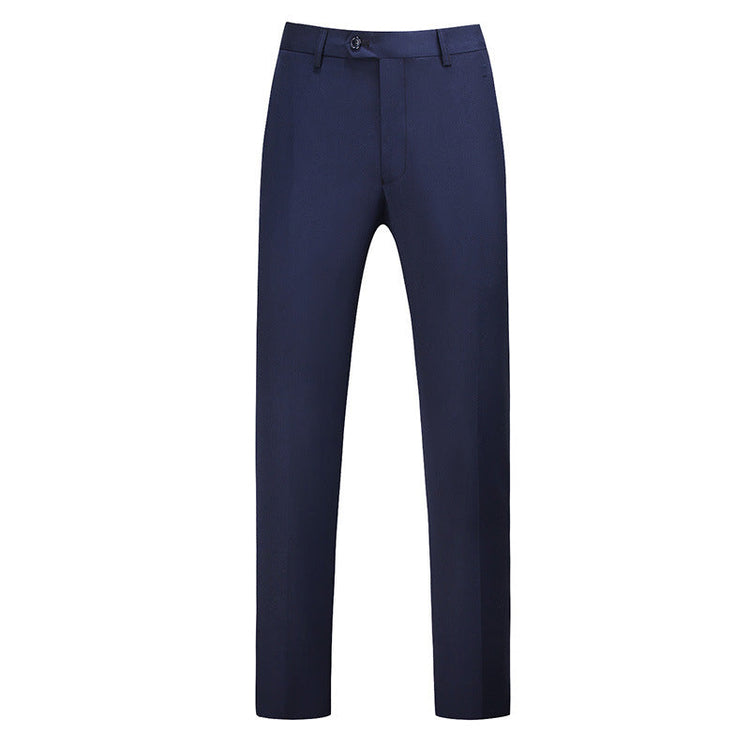 Men’s Slim Fit Trousers with Front Crease-Pants for Men-CaldwellVoss