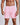 Men’s Striped Drawstring Swim Shorts Pink