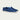 Men's Suede Moc-Toe Slip-On Loafers Blue
