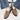 Men’s Suede Penny Loafers with Contrast Stitching-Footwear for men-CaldwellVoss