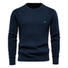 Men’s Textured Knit Pullover Sweater-Sweaters for men-CaldwellVoss
