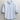 Men's Textured Mandarin Collar Shirt Blue