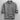 Men's Textured Mandarin Collar Shirt Grey