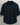 Men's Textured Mandarin Collar Shirt Navy Blue