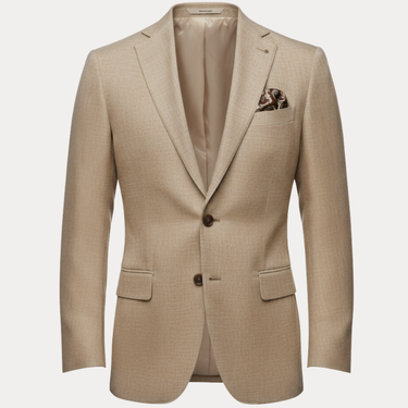Men’s Two-Button Blazer with Patch Pockets-Blazer for men-CaldwellVoss