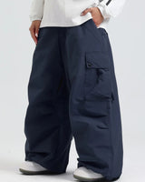 Men’s Wide Leg Cargo Pants with Adjustable Waist-Pants for Men-CaldwellVoss