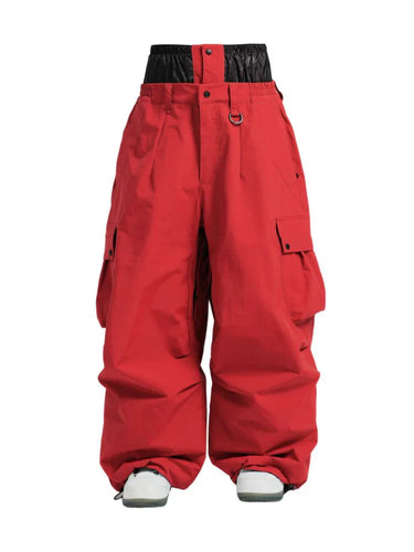 Men’s Wide Leg Cargo Pants with Adjustable Waist-Pants for Men-CaldwellVoss