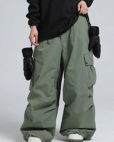 Men’s Wide Leg Cargo Pants with Adjustable Waist-Pants for Men-CaldwellVoss