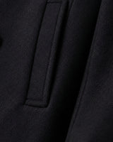 Men’s Wool Blend Peacoat with Notched Lapels-Coats for men-CaldwellVoss