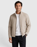 Men’s Zip Front Stand Collar Jacket-Jackets for men-CaldwellVoss