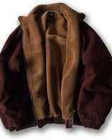 Men’s Zip-Up Bomber Jacket with Stand Collar-Jackets & Coats for men-CaldwellVoss