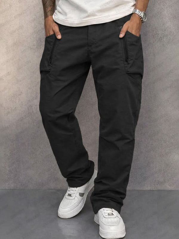 Men’s Zippered Pocket Cargo Pants-Pants for Men-CaldwellVoss