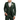 Men’s Three-Piece Suit with Notch Lapel and Buttoned Vest