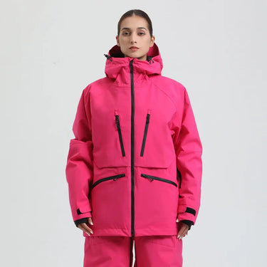 Unisex Hooded Jacket with Multiple Zip Pockets-unisex jacket-CaldwellVoss