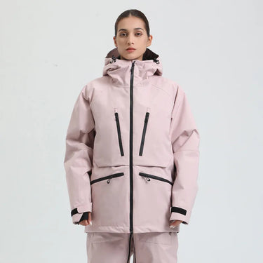 Unisex Hooded Jacket with Multiple Zip Pockets-unisex jacket-CaldwellVoss