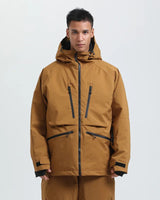 Unisex Hooded Jacket with Multiple Zip Pockets-unisex jacket-CaldwellVoss