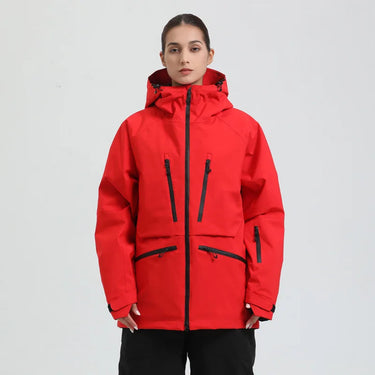 Unisex Hooded Jacket with Multiple Zip Pockets-unisex jacket-CaldwellVoss
