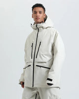 Unisex Hooded Jacket with Multiple Zip Pockets-unisex jacket-CaldwellVoss