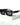 Unisex Rectangular Frame Sunglasses with Metallic Accents-Sunglasses-CaldwellVoss