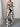 Women’s Abstract Print Halter Wide Leg Jumpsuit 2