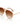 Women's Aviator Sunglasses with Metal Temples Tea Gradient