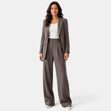 Women’s Blazer and Wide Leg Trouser Set-Sets for women-CaldwellVoss