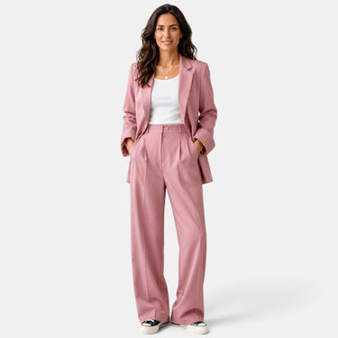 Women’s Blazer and Wide Leg Trouser Set-Sets for women-CaldwellVoss