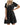 Women’s Button Front Mini Shirt Dress-Mini Dress-CaldwellVoss