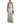 Women's Chevron Knit Maxi Dress Petrol