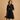 Women’s Collared Button Placket Knee-Length Dress with Long Sleeves and Side Pockets-Mini Dress-CaldwellVoss