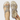 Women’s Embellished T-Strap Flat Sandals Gold