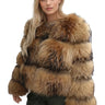 Women’s Faux Fur Panel Jacket-Jacket for women-CaldwellVoss