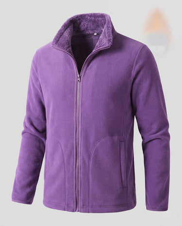 Women’s Fleece Jacket with Stand Collar and Full Zip-Jackets & Coats for men-CaldwellVoss