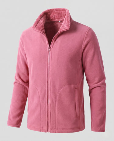 Women’s Fleece Jacket with Stand Collar and Full Zip-Jackets & Coats for men-CaldwellVoss