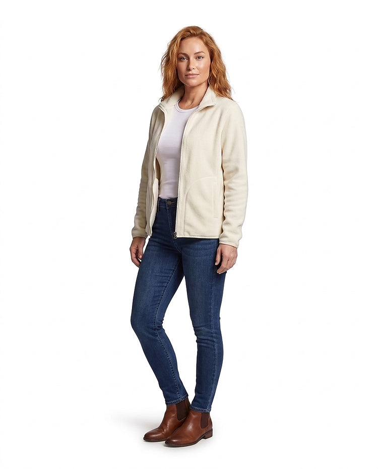 Women’s Fleece Jacket with Stand Collar and Full Zip-Jackets & Coats for men-CaldwellVoss