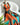 Women's Halter Neck Abstract Print Maxi Dress 3
