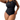 Women's Halter One-Piece Swimsuit with Keyhole-Swimwear for women-CaldwellVoss